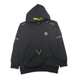 Yours – Schwarzes, einfarbiges Kapuzensweatshirt für Jungen