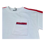 Moschino Completo 2 Pezzi T-Shirt-Bermuda Tinta Unita per Bambino HUG00X BIANCO MOSCHINO 