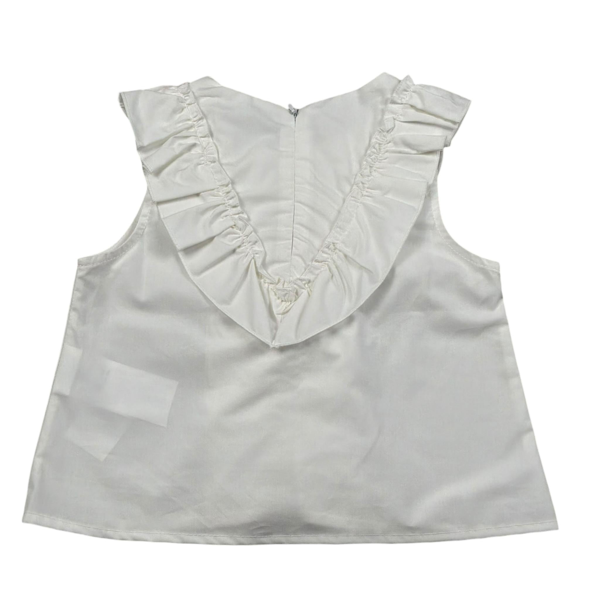 M+E' Camicia Giromanica Tinta Unita per Neonata UE0895N BIANCO M+E' 