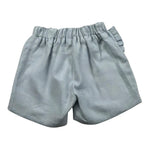 La Stupenderia Short Tinta Unita con Elastico In Vita per Neonata TJBR74X AZZURRO LA STUPENDERIA 