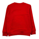 Trussardi Felpa Chiusa Girocollo Tinta Unita con Stampa per Bambino TBP26036FE ROSSO TRUSSARDI 