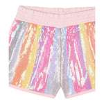 Billieblush Short Tinta Unita con Paillettes per Neonata U21067 ROSA BillIEBLUSH 