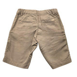 Emanuel Pris Bermuda Einfarbig Mit Verstellbarer Taille Beige Für Jungen