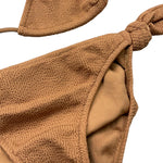 Matinée Costume 2 Pezzi Triangolo-Slip Tinta Unita per Bambina CC3021 CAMMELLO MATINÉE 