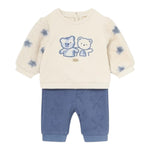 MAYORAL completo 4pz 2felpe-2pantaloni Blu per Neonato 2624 BLU MAYORAL 