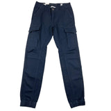 Jack&amp;Jones – Blaue, schlichte Hose mit verstellbarer Taille für Jungen