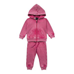 John Richmond Completo 2 Pezzi Felpa-Pantalone Tinta Unita per Neonata RIP26099CF FUXIA JOHN RICHMOND 