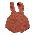 WEDOBLE pagliaccetto tinta unita con trafori Rosa per Neonata I2406305B ROSA WEDOBLE 