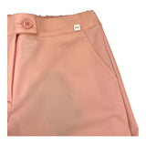 Manila Grace Einfarbige Palazzo-Hose in Rosa für Mädchen