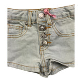 Vicolo Short Einfarbig mit verstellbarer Taille Blau für Mädchen