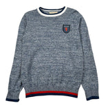 Trussardi Maglia Girocollo Tinta Unita per Bambino TBP26150MA BLU TRUSSARDI 