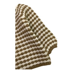 JULIANA completo 3pz maglia-pantalone-cappello bicolore Bianco/beige per Neonata 24559 BIANCO/BEIGE JULIANA 