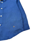 Manuel Ritz Camicia Manica Lunga Tint Unita Blu per Bambino MR30833J BLU MANUEL RITZ 