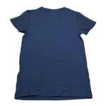 Guess T-Shirt Girocollo Tinta Unita con Stsmpa per Bambina J5RI35K6YW4 BLU GUESS 