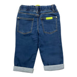 TRUSSARDI jeans tinta unita con elastico in vita Blu per Neonato TIA24028PAN BLU TRUSSARDI 