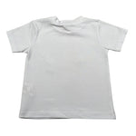 Daniele Alessandrini T-Shirt Girocollo Tinta Unita con Stampa per Neonato 1296M00237X BIANCO DANIELE ALESSANDRINI 
