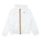 K-Way Giubbino Tinta Unita con Zip E Cappuccio per Neonata K2137XWX BIANCO K-WAY 