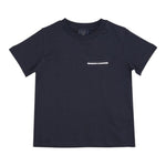 Fay T-Shirt Girocollo Tinta Unita con Stampa per Bambino FU8P11 BLU FAY 