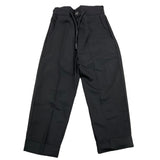 Zahlen Einfarbige Hose mit elastischer Taille Schwarz für Jungen
