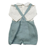 Paz Rodriguez Completo 2 Pezzi Body-Salopette per Neonato 007112137 VERDE PAZ RODRIGUEZ 