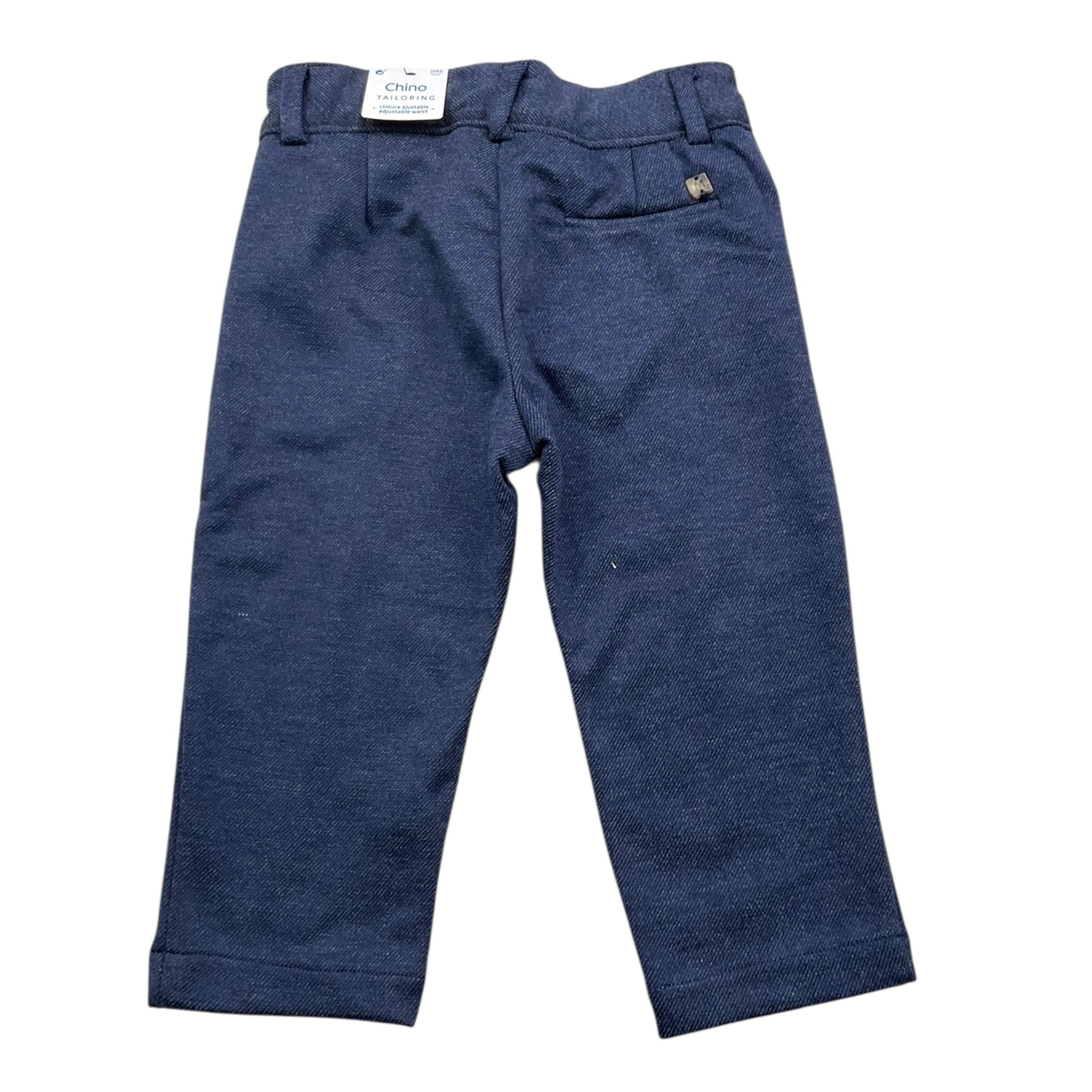 MAYORAL pantalone tinta unita con girovita regolabile Blu per Neonato 2531 BLU MAYORAL 