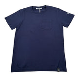 Daniele Alessandrini T-Shirt Girocollo tinta unita con Stampe Blu per Bambino 1236M0333 BLU DANIELE ALESSANDRINI 
