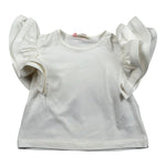 Vicolo T-Shirt Girocollo Tinta Unita con Logo per Neonata 3146M00370 PANNA VICOLO 