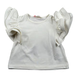 Vicolo T-Shirt Girocollo Tinta Unita con Logo per Neonata 3146M00370 PANNA VICOLO 