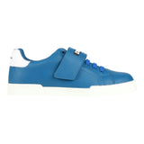 Dolce &amp; Gabbana Sneakers Einfarbig mit Kontrastsohle und blauem Logo-Print für Jungen