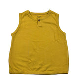 Play Up Canotta Girocollo Tinta Unita con Bottoni per Neonato PA011AQ10901 SENAPE PLAY UP 