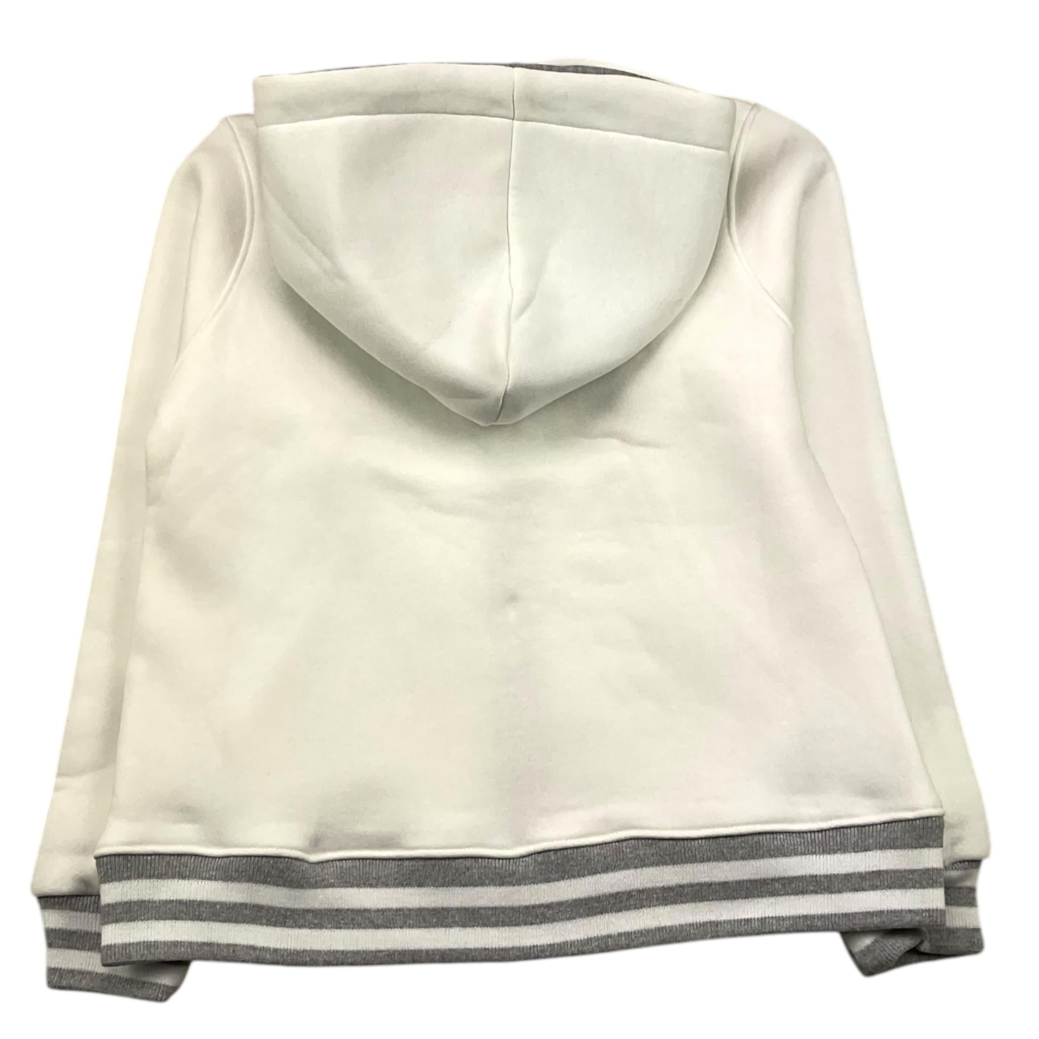 DETWELVE felpa con zip e cappuccio tinta unita con profili in contrasto Panna per Bambino CB653 PANNA DETWELVE 