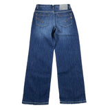 Dondup Jeans, schlicht mit blauen Rissen für Mädchen