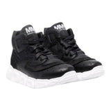 Maison Margiela Sneakers Modell Ankle Boot Einfarbig Mit Schnürsenkeln Schwarz Für Kinder