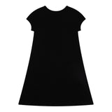 Diesel Abito Mezza Manica Tinta Unita per Bambina J01820 NERO DIESEL 