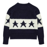 N°21 maglia tinta unita con stampa Blu per Bambino N21955 BLU N°21 