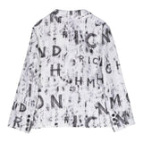 John Richmond Einfarbige Jacke mit Logo-Knöpfen Weiß für Jungen