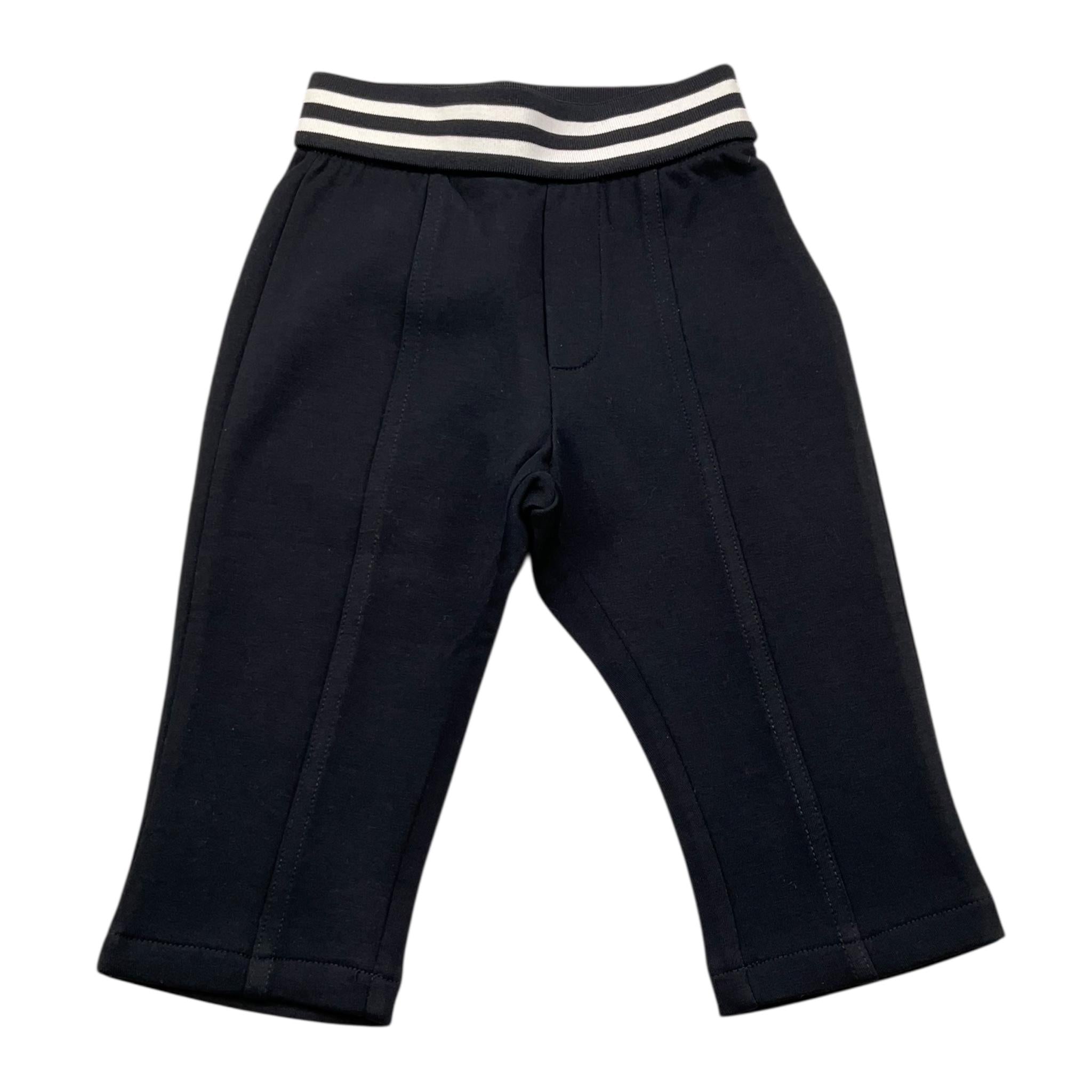 EMPORIO ARMANI pantalone tinta unita con elastico in vita Blu per Neonato 6RHPJ2 BLU EMPORIO ARMANI 
