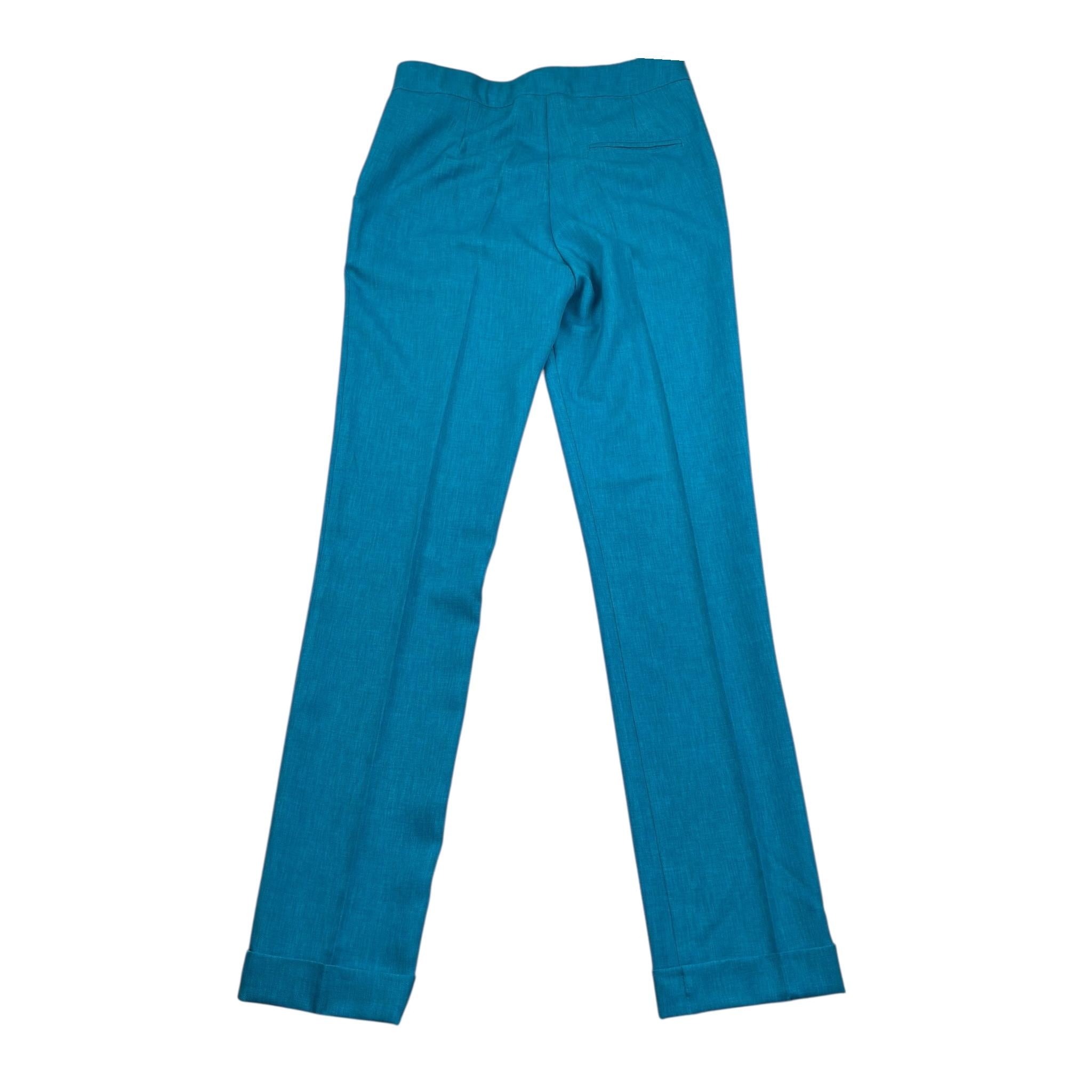 Daniele Alessandrini Pantalone Tinta Unita con Girovita Regolabile per Bambino 1235P00149 PETROLIO DANIELE ALESSANDRINI 