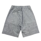 gestreifte Bermudashorts mit elastischem Bund