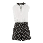 Elisabetta Franchi Tuta Giromanica Bicolore per Bambina EFTA100XX BIANCO/NERO ELISABETTA FRANCHI 