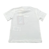 Elisabetta Franchi T-Shirt Girocollo Tinta Unita con Stampa per Neonata EGTS091N BIANCO ELISABETTA FRANCHI 