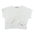 Hinnominate T-Shirt Girocollo tinta unita con Stampa Bianco per Bambina 3646M0114 BIANCO HINNOMINATE 