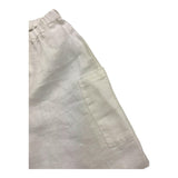Babe & Tess Short Tinta Unita con Elastico In Vita per Bambina 24518180 BIANCO BABE & TESS 