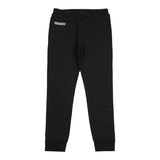DSQUARED2 pantalone tuta tinta unita con stampa logo Nero per Bambino DQ2527XX NERO DSQUARED2 