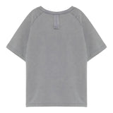 Dou Dou T-Shirt Girocollo Tinta Unita per Bambina DW8P51X GRIGIO DOU DOU 