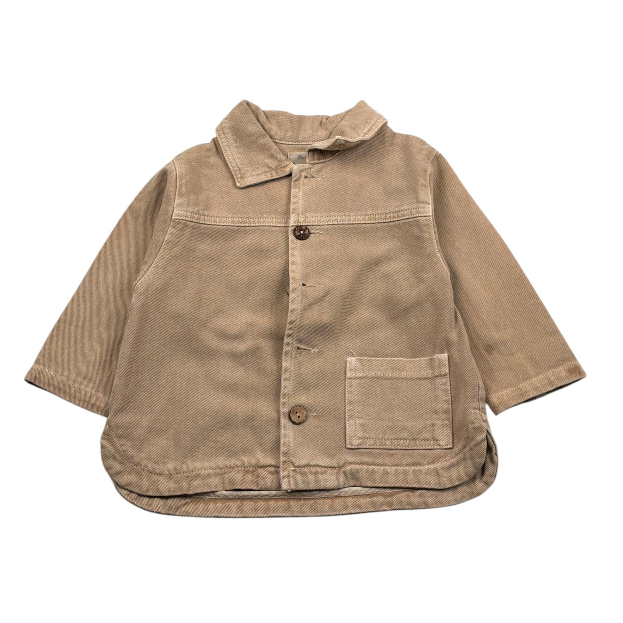 Play Up Camicia Manica Lunga tinta unita Beige per Neonato PA011AM11400 BEIGE PLAY UP 