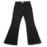 EMILIO PUCCI jeans tinta unita modello zampa Nero per Bambina PT6B10 NERO EMILIO PUCCI 