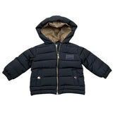 TRUSSARDI giubbino tinta unita con cappuccio Blu per Neonato TIA25024PI BLU TRUSSARDI 