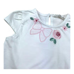 Mayoral Completo 2 Pezzi T-Shirt-Culotte per Neonata 1663XX BIANCO MAYORAL 