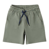 Sarabanda Bermuda Tinta Unita con Elastico In Vita per Bambino 0B155X VERDE SARABANDA 
